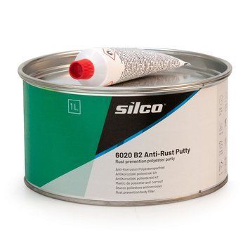 Шпатлевка универсальная антикоррозионная Silco 6020 B2 Anti-Rust Putty, 1 л 179392 фото