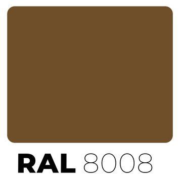 Краска в баллончике RAL 8008 Olive Brown 12911 фото