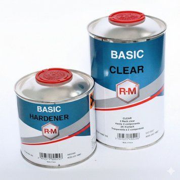 Лак для авто R-M Basic Clear (1л) + отвердитель (500мл) 108999-2991 фото