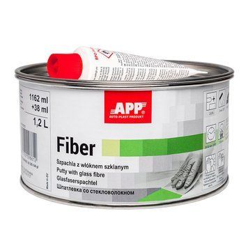Шпатлевка со стекловолокном APP Fiber, 1200мл 111331 фото