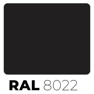 Краска в баллончике RAL 8022 Black Brown 12919 фото