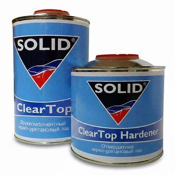Лак для авто Solid Top Clear MS (1л) + отвердитель (500мл) 102682-2294 фото