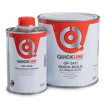 Грунт акриловый Quickline QP-3411 Белый, 800 ml 179157 фото