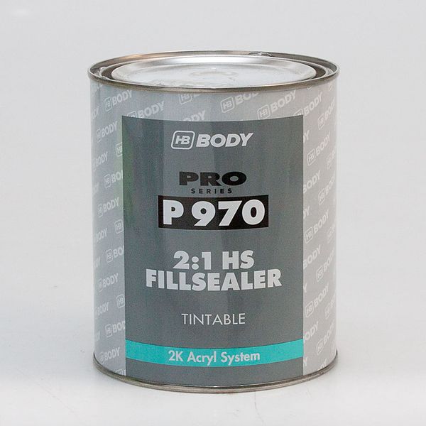 Ґрунт акриловий Body 970 Fillsealer Прозорий, 1000 ml 111141 фото