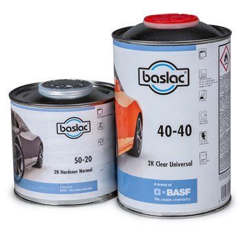 Лак для авто Baslac 40-40 HS (1л) + отвердитель (500мл) 108682-3457 фото