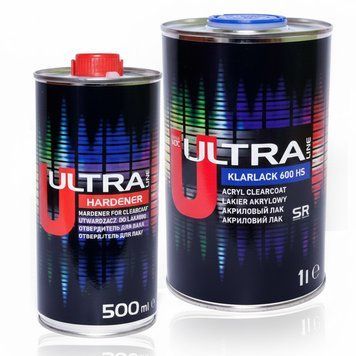 Лак для авто Novol ULTRA LINE KLARLACK 600 HS (1л) + отвердитель (500мл) 179800-9611 фото