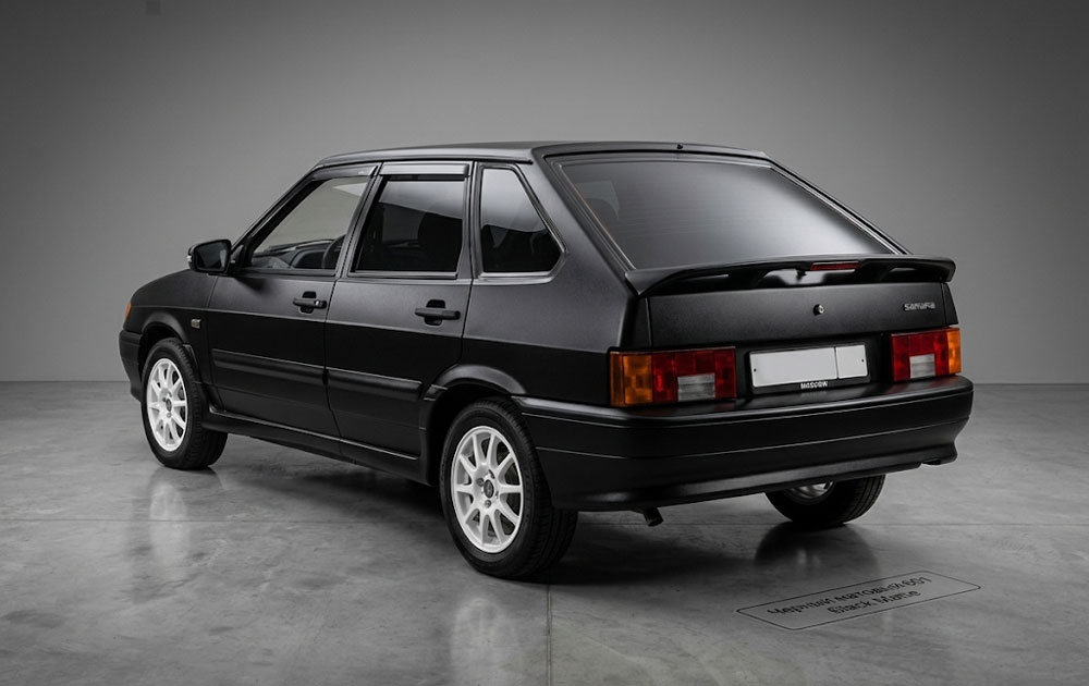Колір Lada 601 Чорна матова